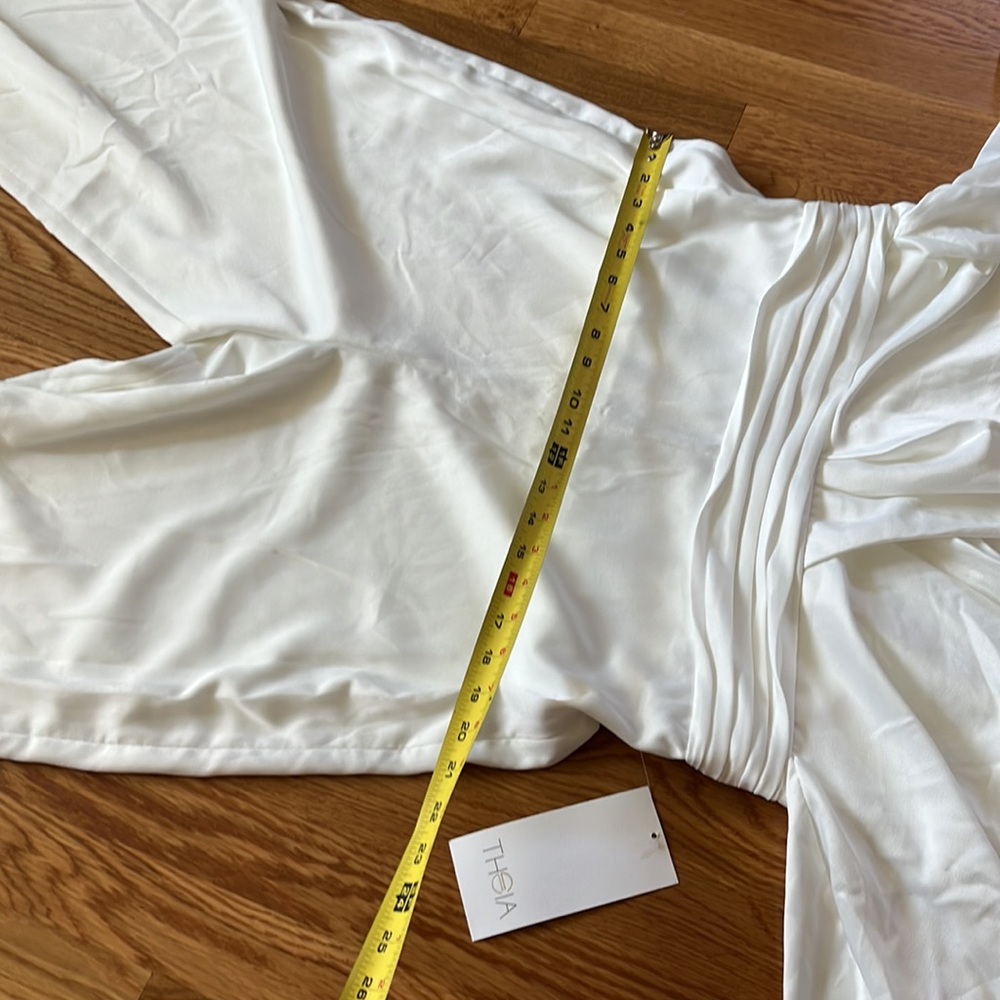 BHLDN x Theia Kenneth White Bridal Jumpsuit - Picture 11 of 16